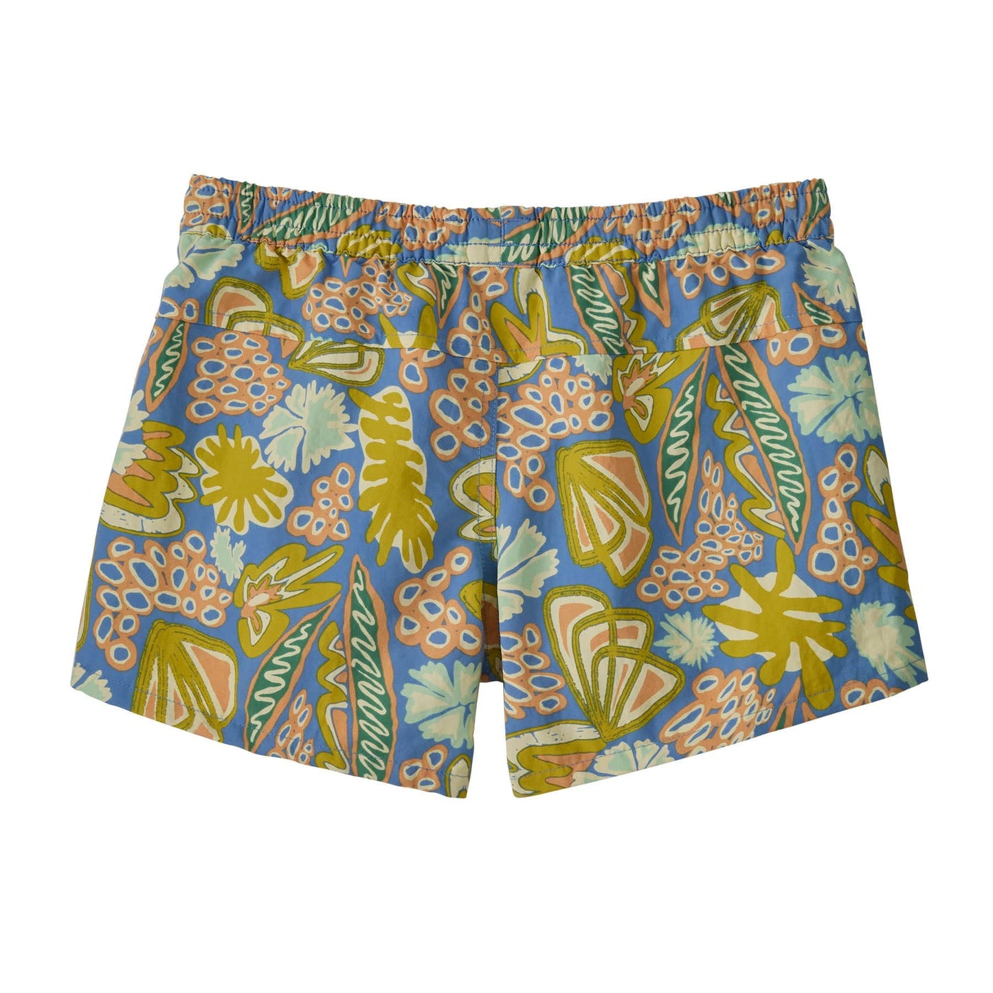 Kids' Baggies™ Shorts 4" - Unlined Flourish: Abundant Blue