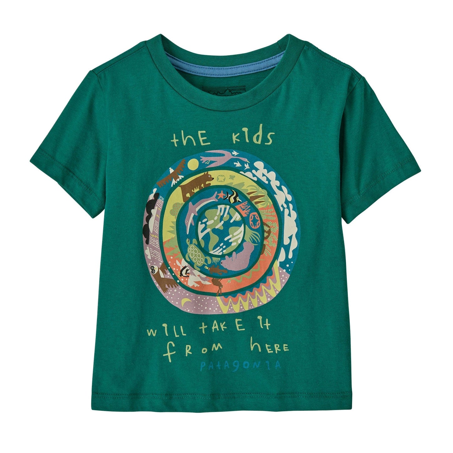 Baby Graphic T-Shirt Kids Planet: Gem Green