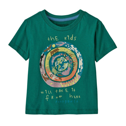 Baby Graphic T-Shirt Kids Planet: Gem Green