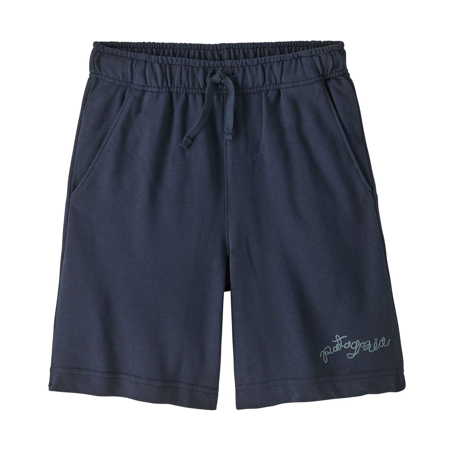 Kids Sweatshorts Organic In Conversion Wiggle Fitz: New Navy