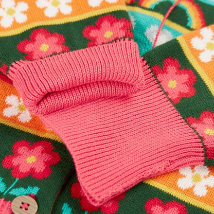 Robyn Fairisle Cardigan Mouse Fair Isle