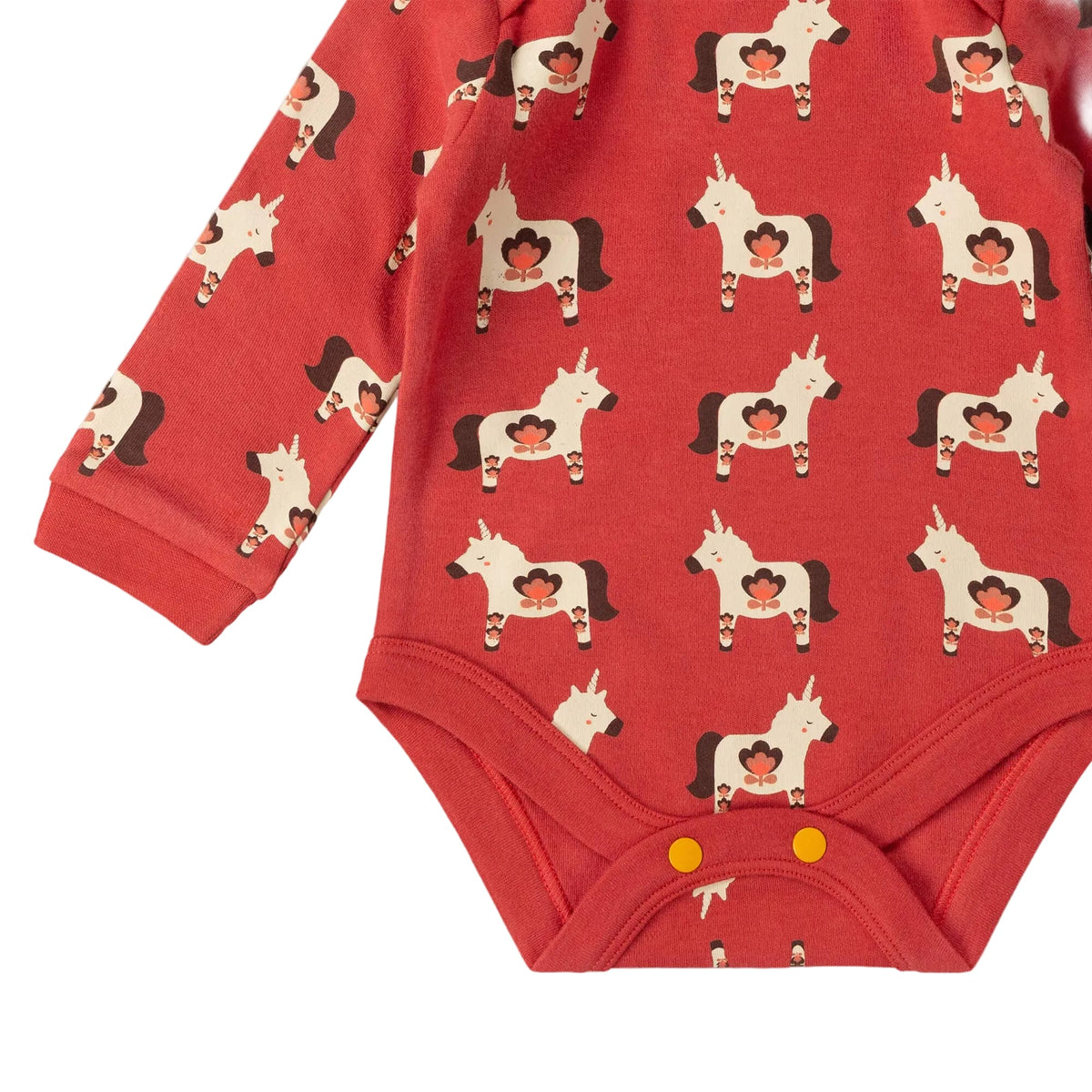 Little Unicorns Baby Bodysuit 2 Pack