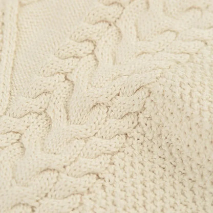 Clyde Cable Knit Jumper Natural/ Highlands