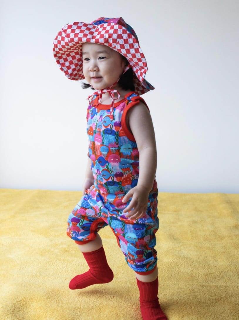 DUNS Jellyfish Playsuit Blue