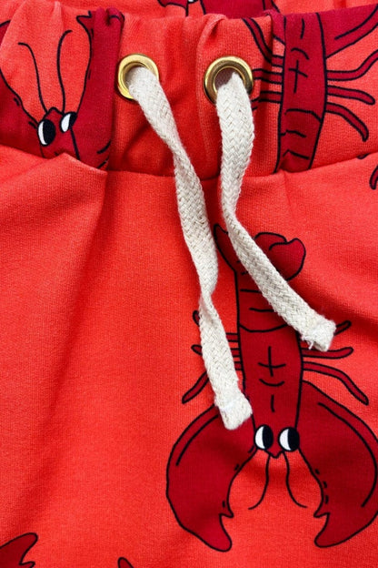 Dear Sophie Lobster Sweatpants Red