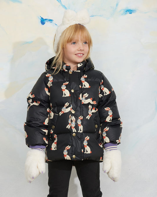 Rabbits Hooded Puffer Jacket