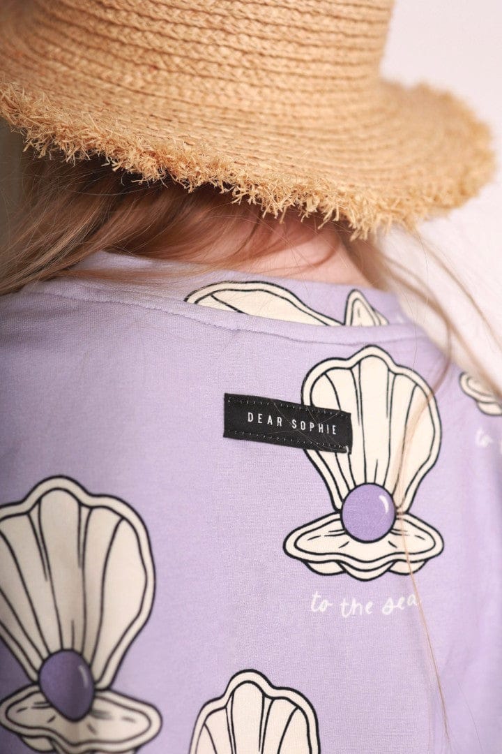 Dear Sophie Shell Puff Sweatshirt Violet