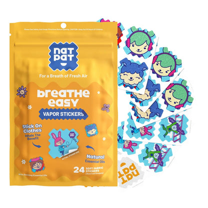 Breathe Easy Stickers - Congestion Relief (24 pack)