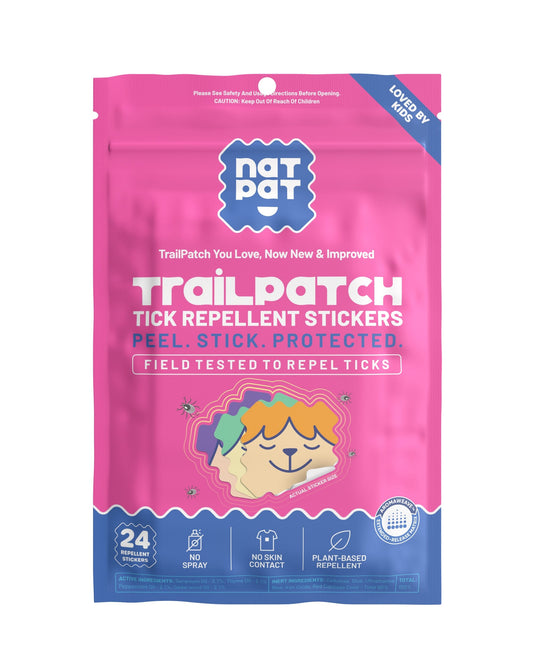 NatPat Trailpatch - Tick Repellent Stickers (24 Pack)