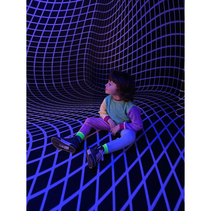 90's Neon Waffle Cotton Set