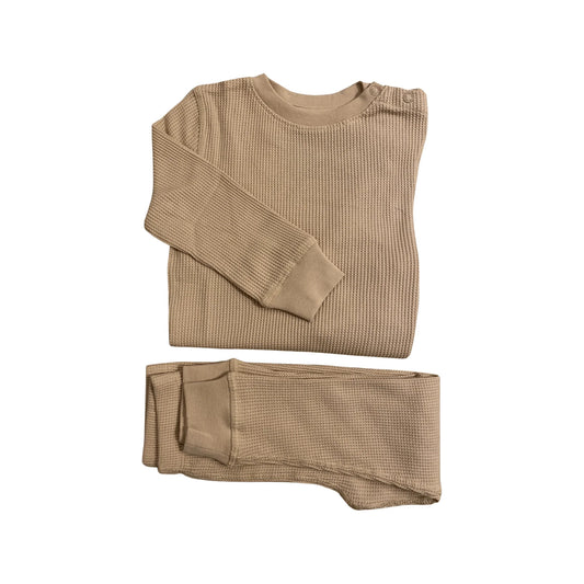 Slugs & Snails Oat (Light Beige) Waffle Organic Cotton Set