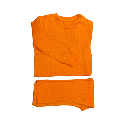 Slugs & Snails Orange Peel Waffle Organic Cotton Set