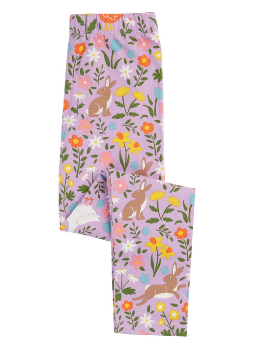 Libby Printed Leggings Lupin Meadow Play