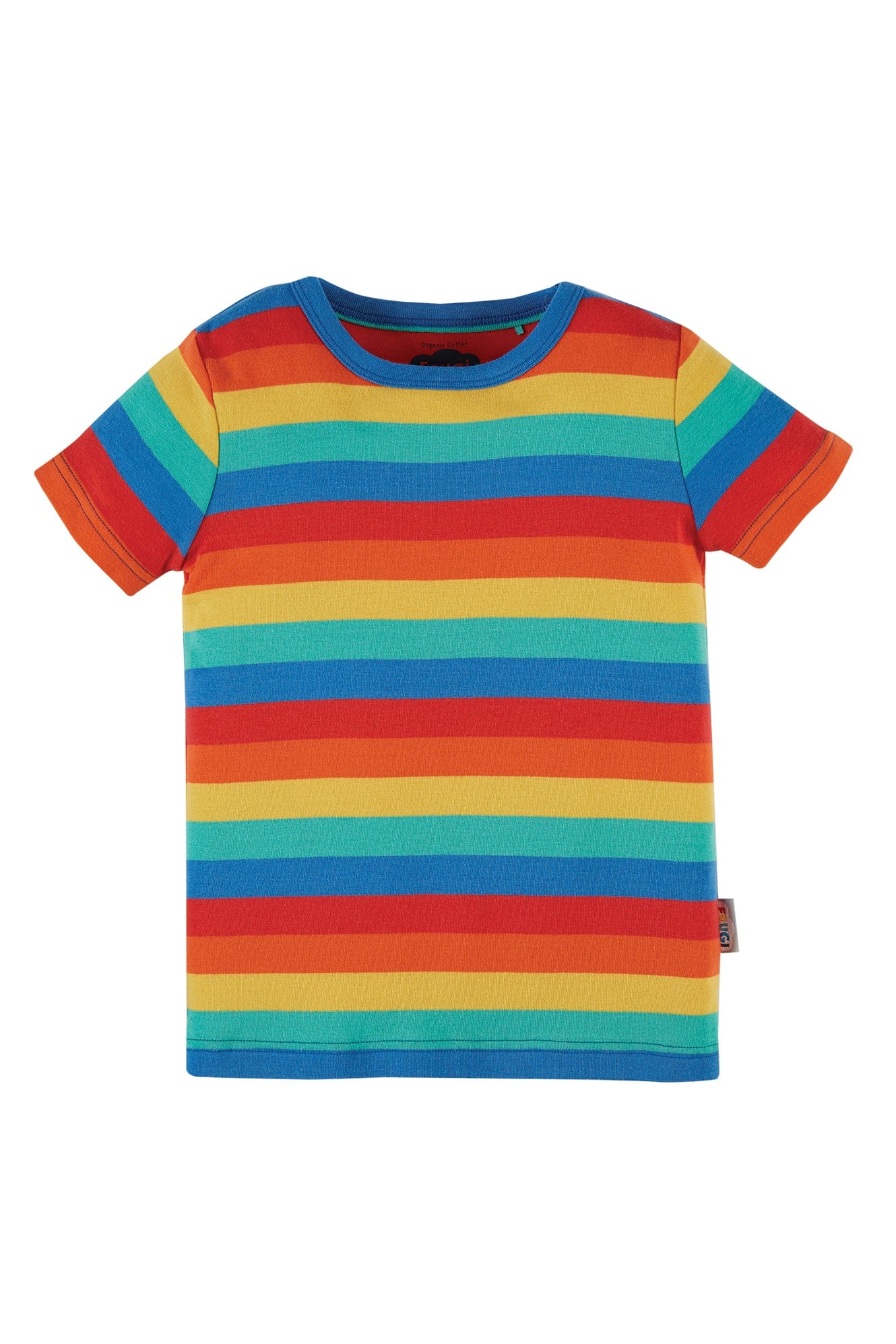 Favourite Short Sleeve Shirt Rainbow Stripe