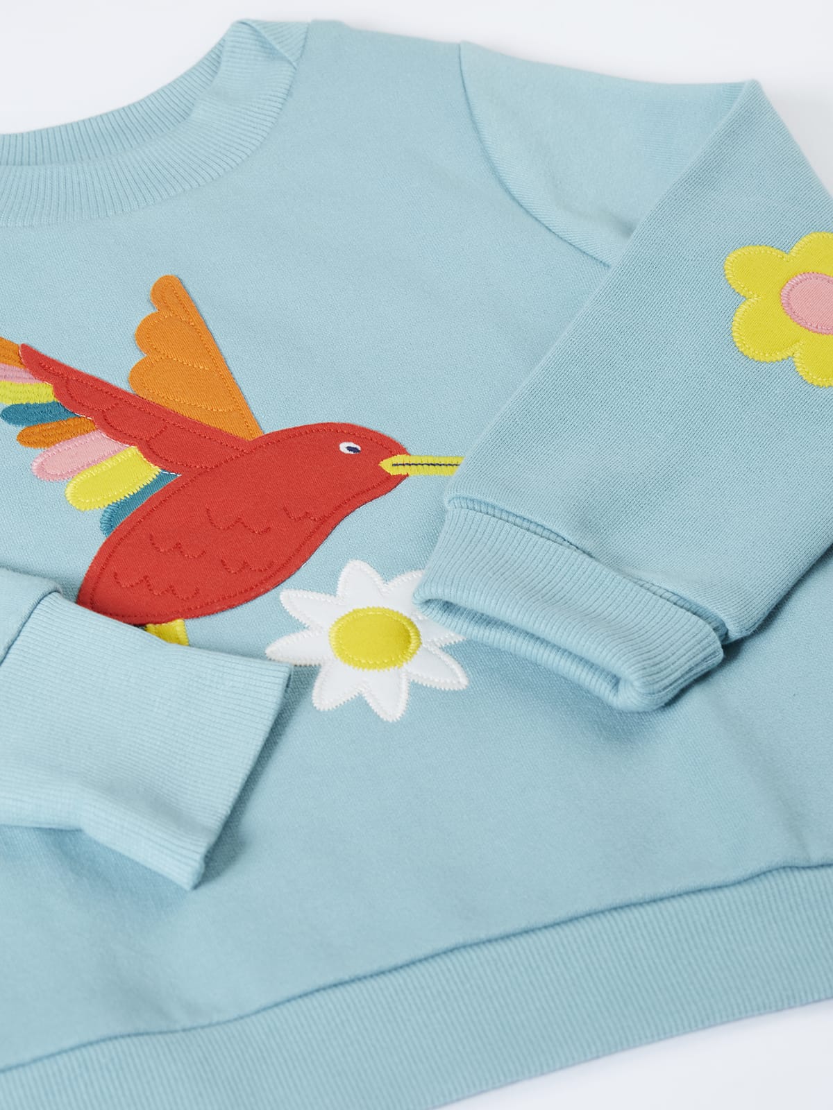 Frugi Easy On Jumper Lichen/Hummingbird