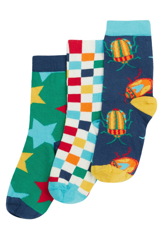 Rock My Socks 3 Pack Beetles