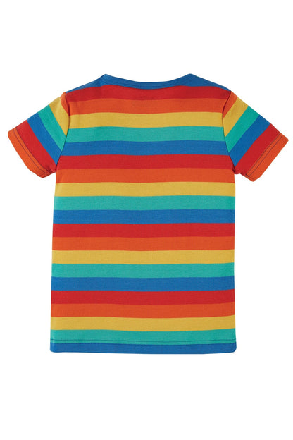 Favourite Short Sleeve Shirt Rainbow Stripe
