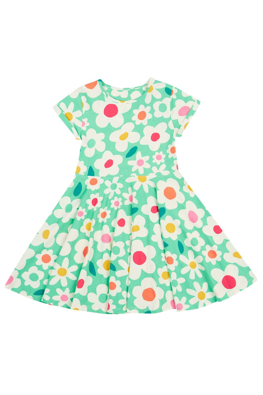 Spring Skater Dress Daisy Field