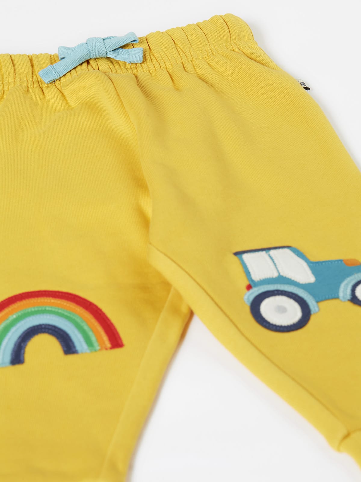 Frugi Character Joggers Bumblebee/Tractor