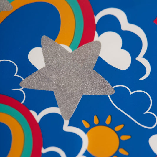 Frugi Good To Go Bag Rainbow Skies