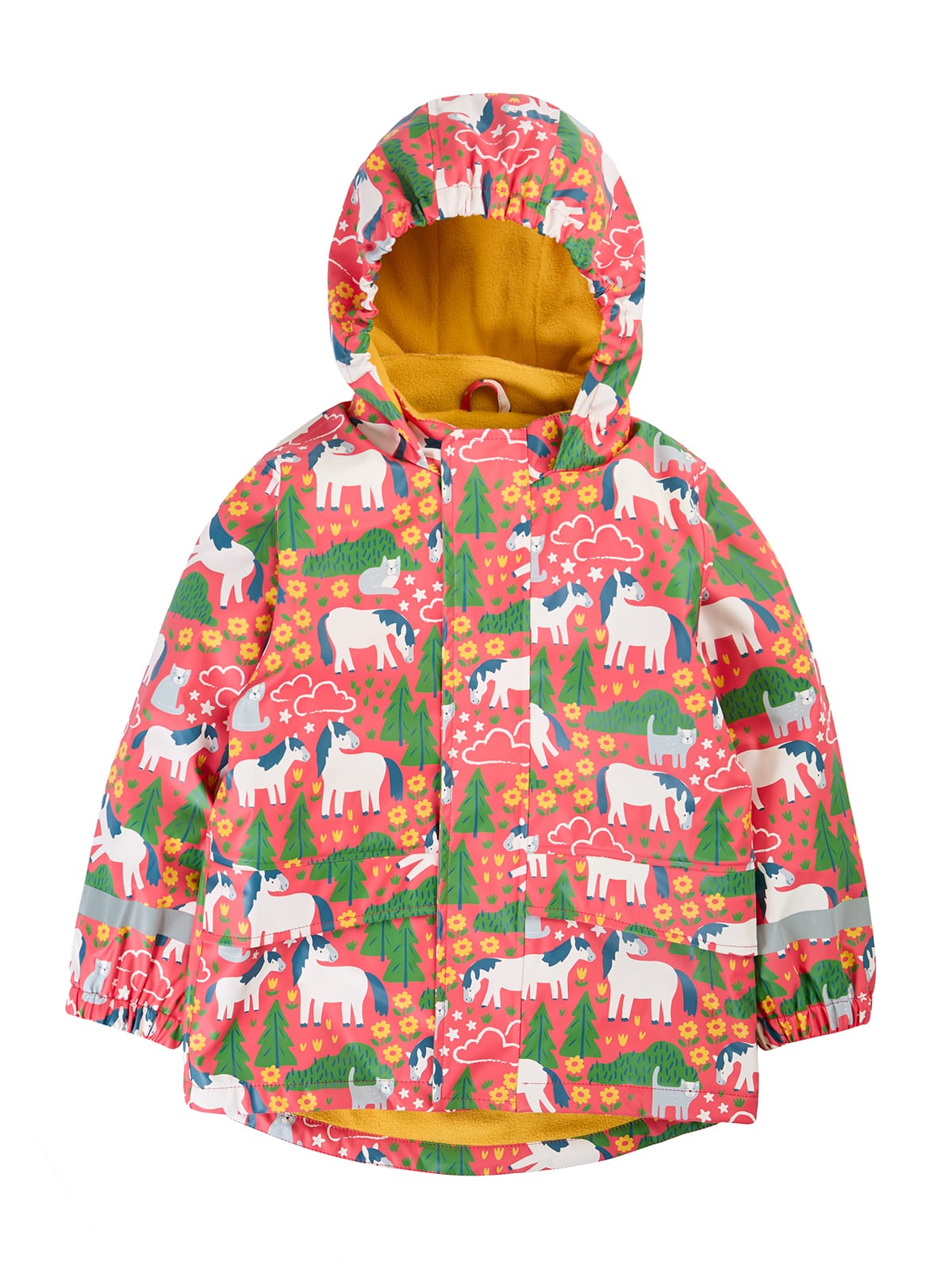 Frugi Purrfect Ponies Puddle Buster Coat