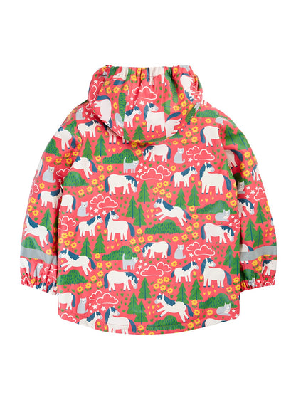 Frugi Purrfect Ponies Puddle Buster Coat