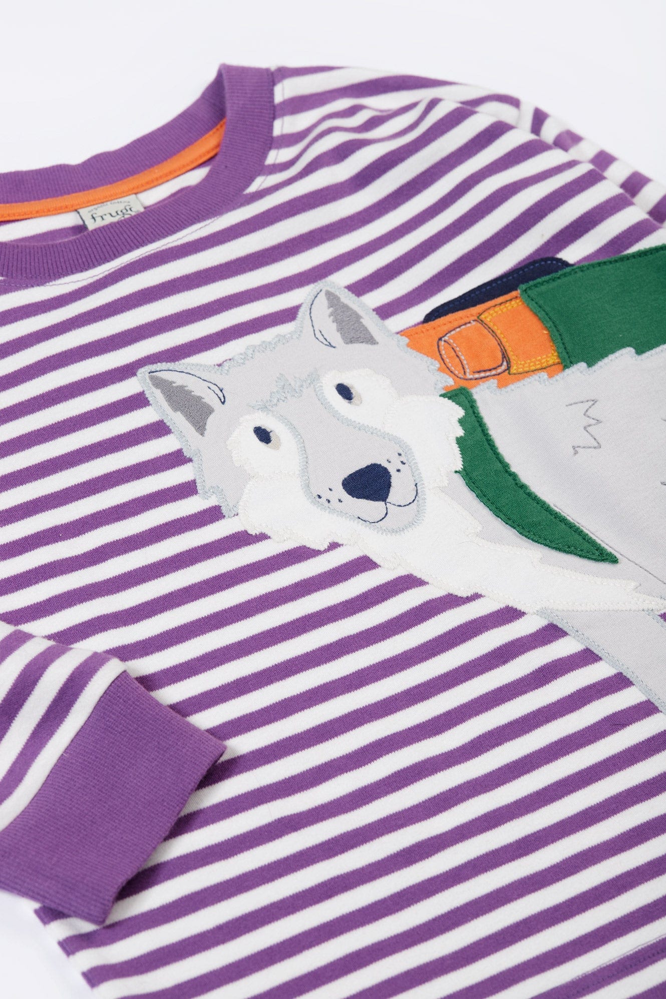 Otis Circular Top Violet Stripe/Wolf