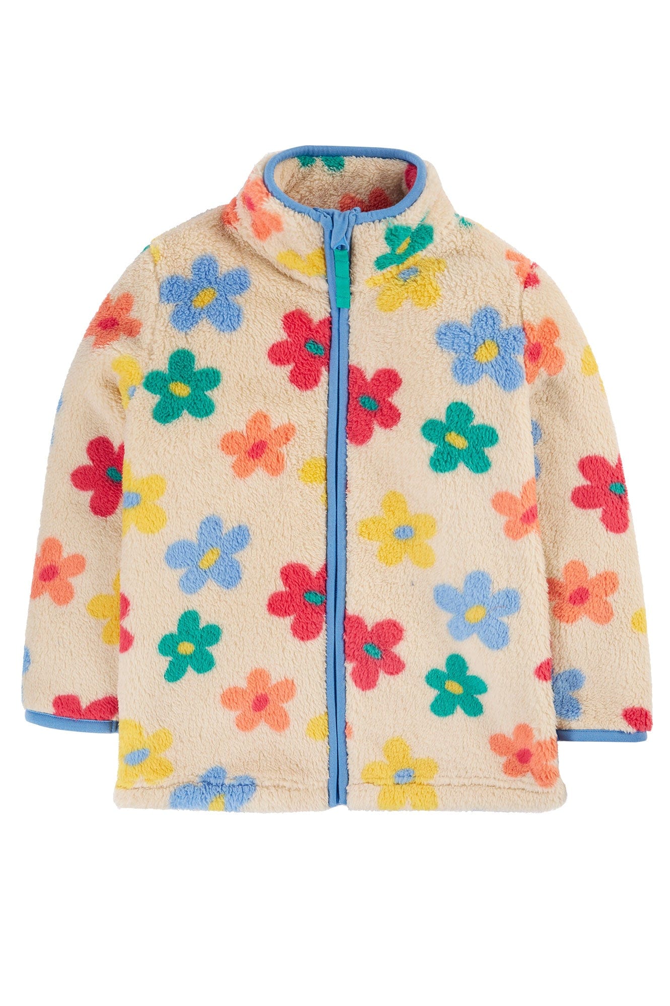 Ted Fleece Jacket Flower Pop