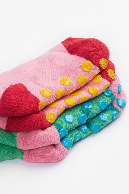 Grippy Strawberry Socks 2 Pack