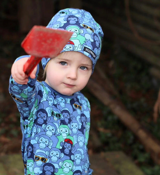 Happy Chimpz Long Sleeve Shirt Nautic