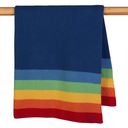 Rainbow Knit Blanket