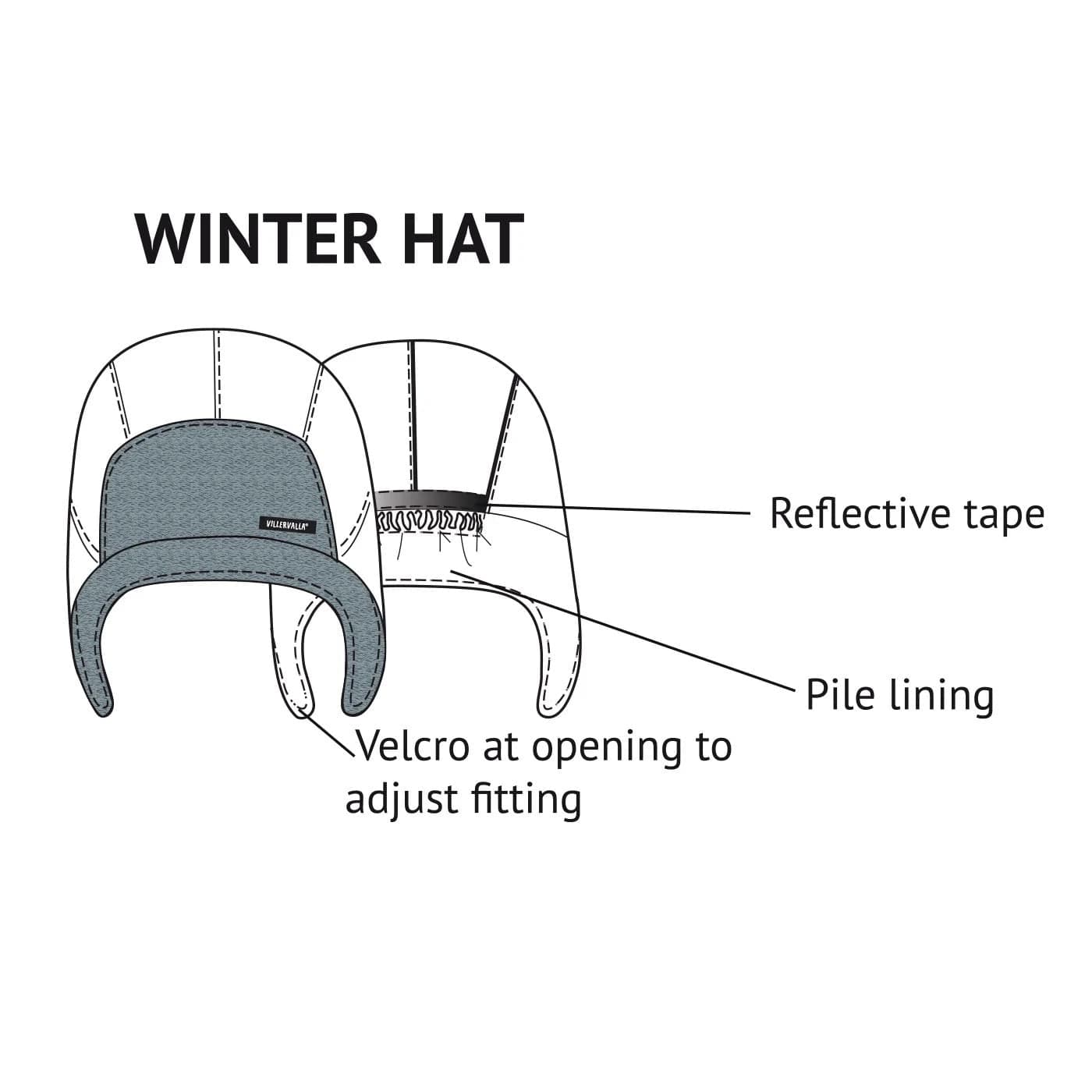 Winter Hat Plum