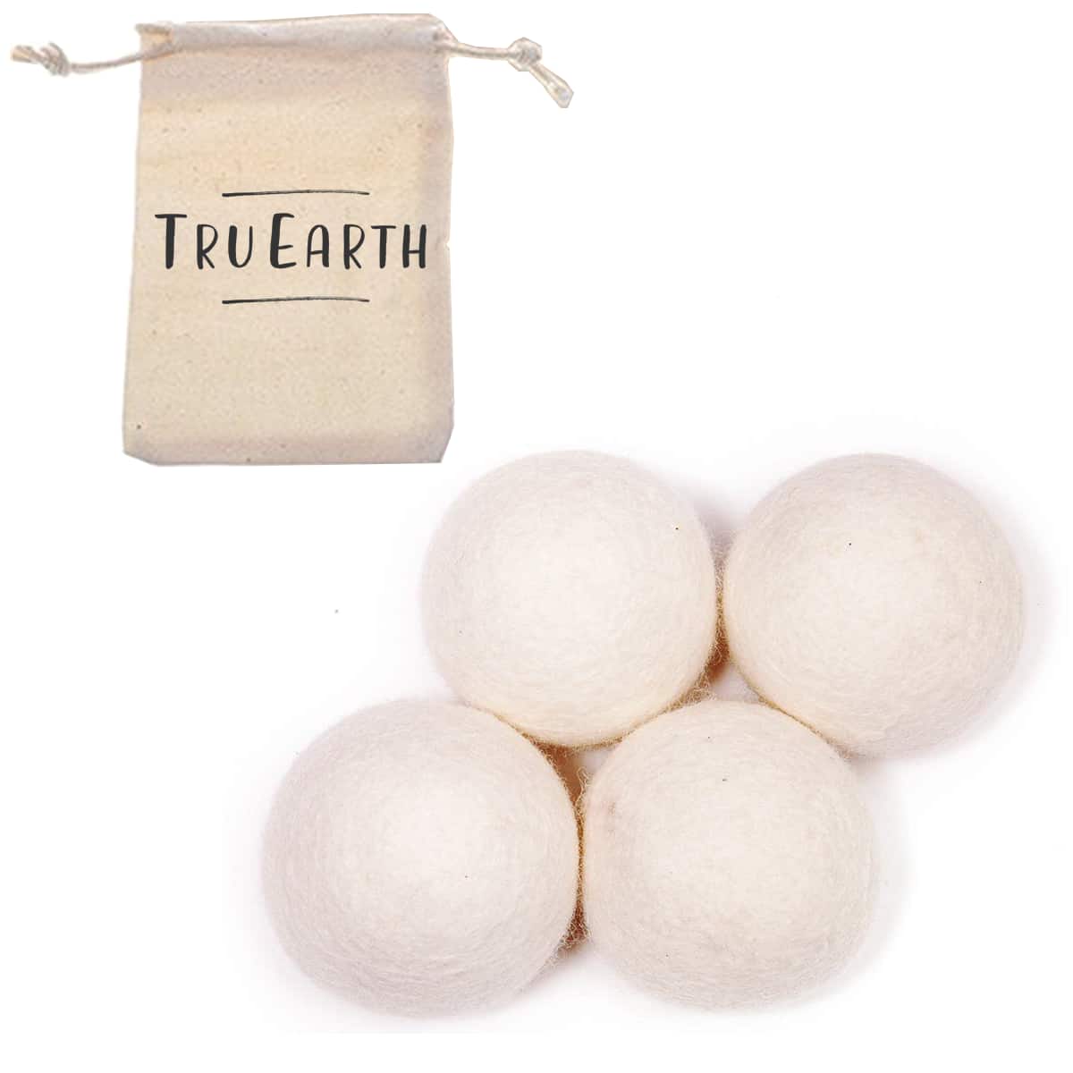 Tru Earth Wool Dryer Balls-Reusable Fabric Softener