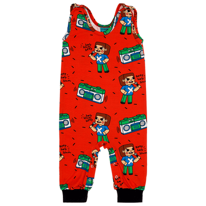 Brick Party Dungarees
