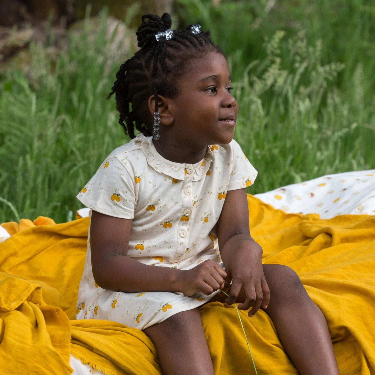 Lemon Grove Organic Button Nightie [only 2 to 3 Years left]