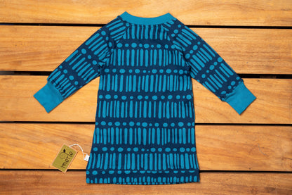 Stag Beetle Raglan Sweatshirt Dress