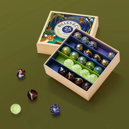 Magic Forest Marbles Mini Box - 25 Pack
